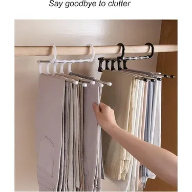Akıllı Pantolon Askılığı – Dolabınızda %70 Daha Fazla Alan Açın!